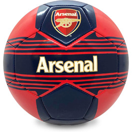 Футбольний м'яч Arsenal FC з логотипом, офіційний мерч, розмір 4, червоний, подарунок для фанатів