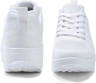 Жіночі бігові кросівки AHICO: легкі, дихаючі, для бігу та прогулянок (37 EU, білий)