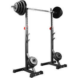 Стійка для штанги Train Hard, сертифікована EN 957, пара, для гантелей і штанги з вагами