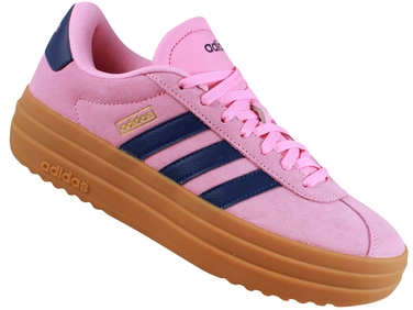 Кросівки Adidas VL Court Bold Samba JI1789 рожеві на платформі