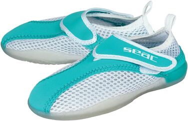 Дитячі шкарпетки для водних видів спорту Seac Baby Rainbow Light, білий/світло-зелений, 34 EU