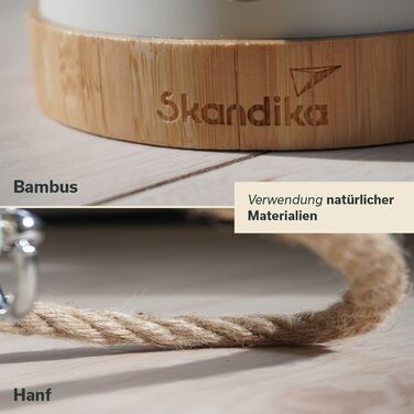 LED кемпінгова лампа Skandika Kiruna | Ретро лампа для відпочинку на природі з Powerbank, регулювання яскравості, USB, сталевий каркас, 200 годин роботи | Настільна/підвісна лампа