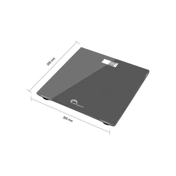 Електронні ваги для людей LITTLE BALANCE 8489 SB2, 160 кг, сірі