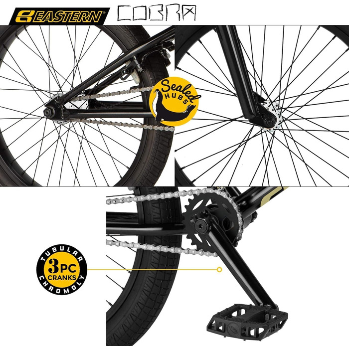 BMX велосипед Eastern Bikes Cobra 20 дюймів, легкий фрістайл, бежевий камуфляж