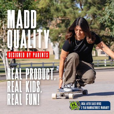 Скейтборд Madd Gear Pro Series Terrain 78.7x20.3 см для початківців - Комплект