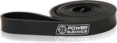 Еспандер стрічковий POWER GUIDANCE для фітнесу та підтягувань, чорний, 7-24 кг