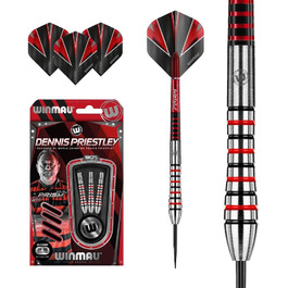 Дротики Winmau 539 Dennis Priestley 90% вольфраму 23 г для дартсу