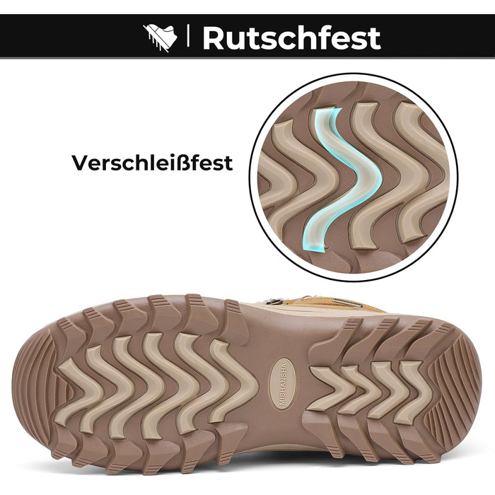 Зимові черевики Mishansha для чоловіків та жінок. Теплі, з підкладкою, зимові чоботи для активного відпочинку на відкритому повітрі. Розміри 36-48 EU (45 EU, жовтий)