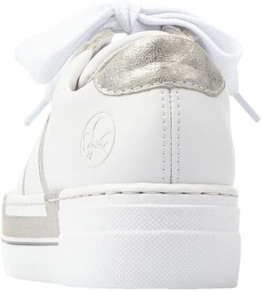 Кросівки жіночі Rieker N4902 білі, 39 EU - зручне взуття для міста