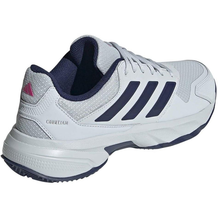 Тенісні кросівки adidas CourtJam Control 3 Clay для ґрунту, Halo Blue/Dark Blue/Team Shock pink, 46 2/3 EU