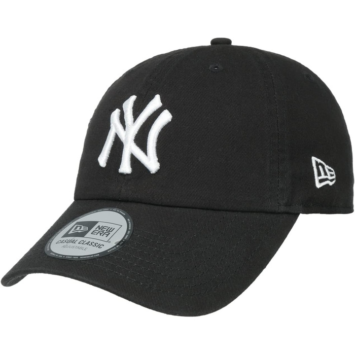 Кепка New Era 9TWENTY New York Yankees - MLB ліцензійна бейсболка, чорно-біла, універсальний розмір