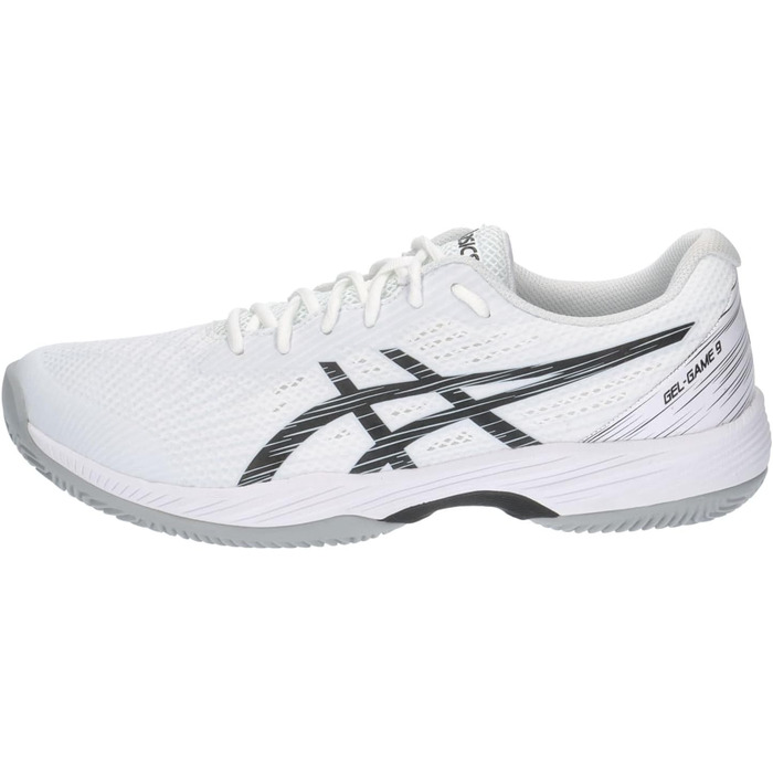 Тенісні кросівки ASICS Gel-Game 9 Clay для ґрунту, блакитний/білий/чорний, 39 EU
