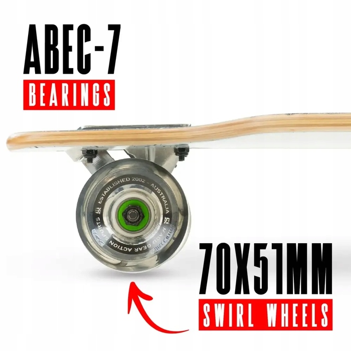 Лонгборд Madd Gear Drop Through Cruiser ABEC-7