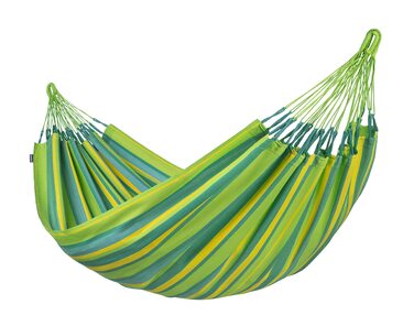 Гамак La Siesta Brisa Класичний одинарний, ручної роботи (Колумбія), 140 см, зелений Лайм - для дому та відпочинку
