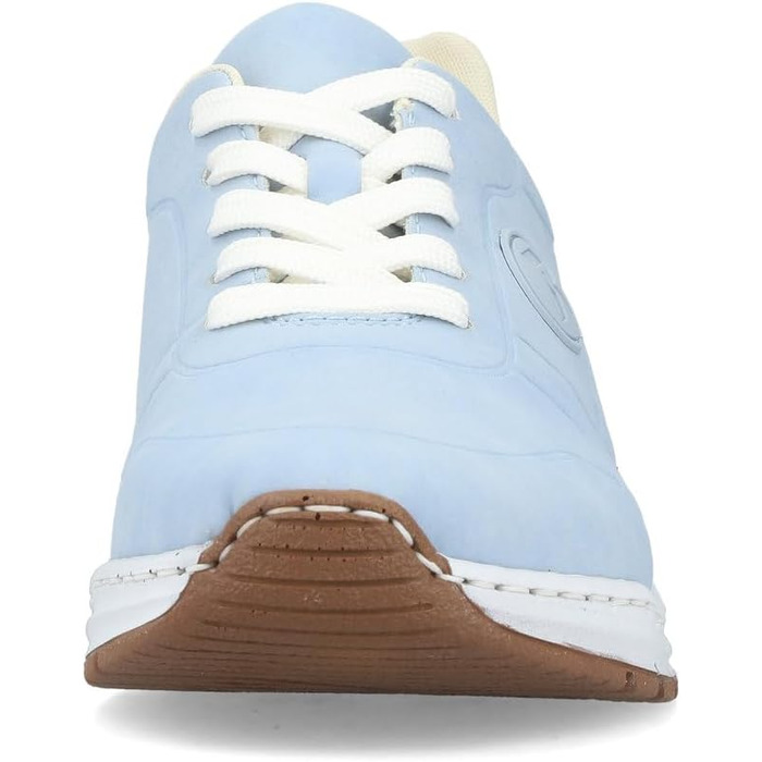 Кросівки жіночі Rieker M4903 Skater, блакитні, широка колодка 37 EU, устілка знімна