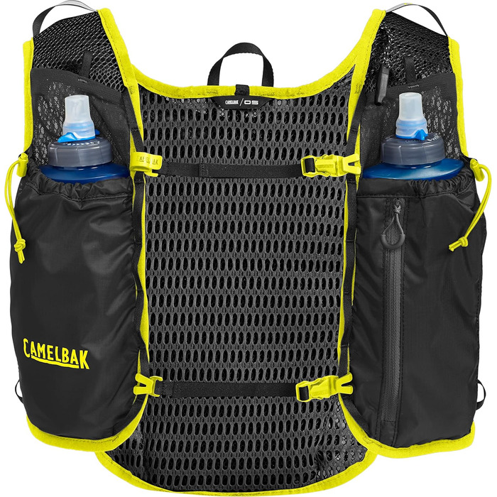 Гідраторна жилетка Camelbak 34 oz чорна/жовта 2.0 для бігу