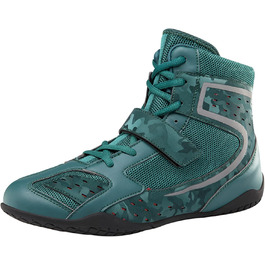 Жіночі боксерські черевики DAMANDO, дихаючі, для важкої атлетики, кікбоксингу, легкі, повсякденні, високі, для боротьби, кросівки 38 EU, зелені