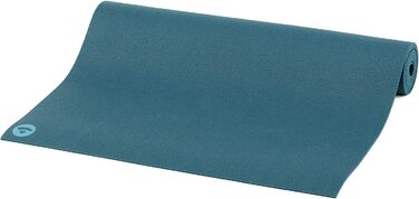 Йога-мат Bodhi Rishikesh Premium 60 XL синій, антиковзкий, екологічний, для йоги та пілатесу, OEKO-TEX, Німеччина