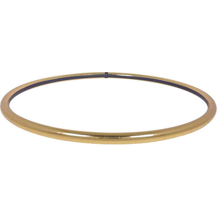 Обруч для фітнесу Zirkus Hula Hoop металевий, золото, 70 см