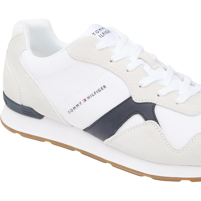 Кросівки Tommy Hilfiger Runner Icon Mix FM0FM05679 - низькі, 44 EU, білі