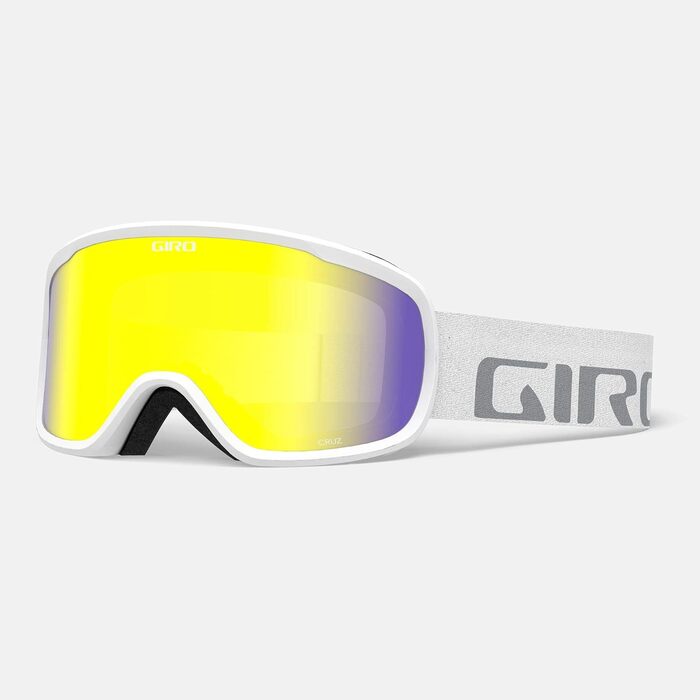 Гіроскутерні окуляри Giro Cruz, білі, універсальний розмір, захисні спортивні для лиж та сноуборду