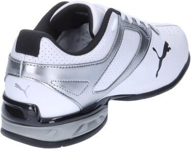 Кросівки жіночі PUMA Tazon 6 для тренувань, 42.5 EU, білий, сріблястий, чорний