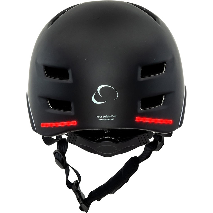 Смарт-шолом SMARTGYRO PRO чорний L, захисний шолом для спорту