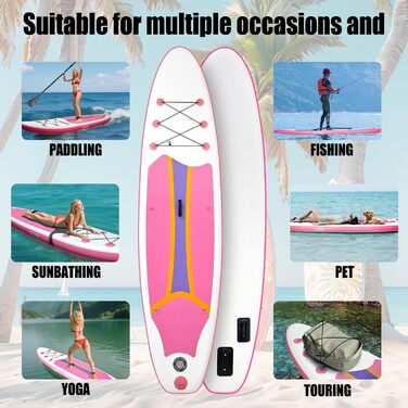 SUP дошка SUDOO надувна 300x76x15 см, 6