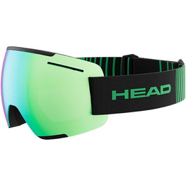 Гірськолижні та сноуборд окуляри HEAD F-LYT Green/Black - унісекс