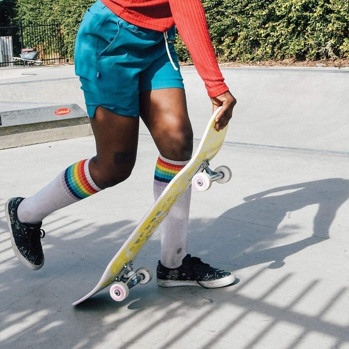 Скейтборд Impala Skate Cosmos 41.5'' жовтий – круїзер для дорослих