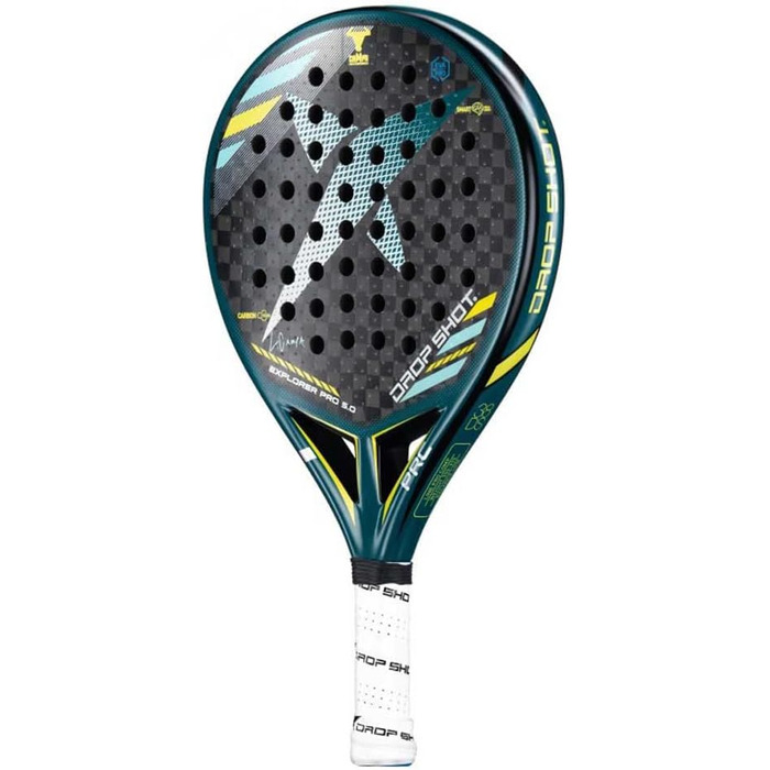 Плече ракетка для падел-тенісу Drop Shot Explorer Pro 5.0 Lucas Campagnolo WPT, для дорослих, унісекс, багатокольорова