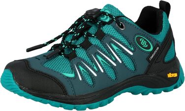 Дитячі трекінгові кросівки Brütting Expedition для хлопчиків та дівчаток, 37 EU, Petrol/Schwarz