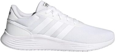 Кросівки Adidas Lite Racer Cln для фітнесу (46 EU, білий/чорний)