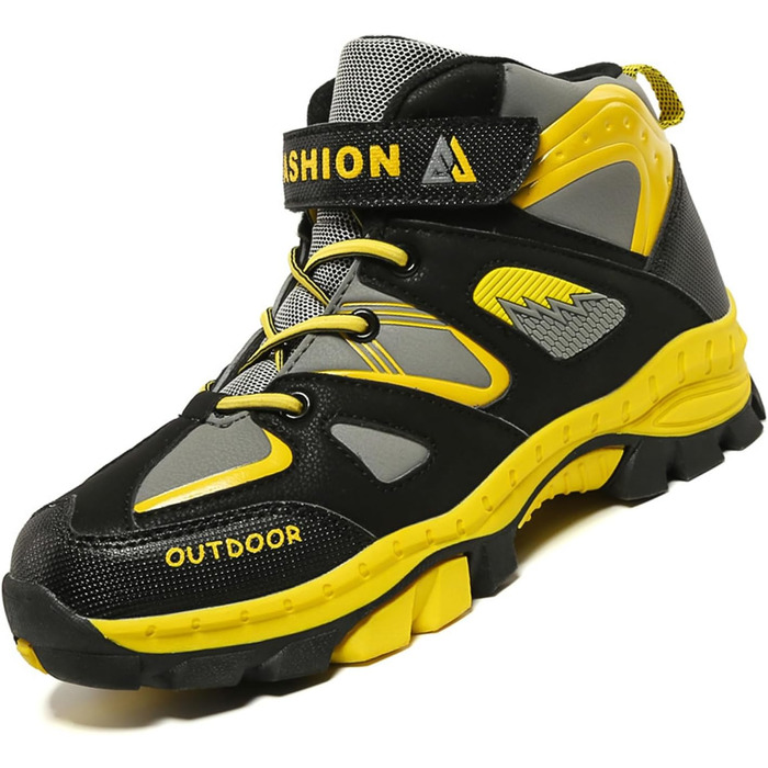 Дитячі трекінгові черевики Wanderschuhe для хлопчиків, водонепроникні, розмір 31-40, жовті