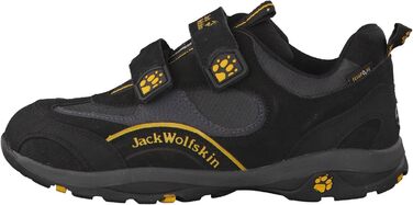 Дитячі трекінгові черевики Jack Wolfskin Offroad Texapore, чорний, 32 EU