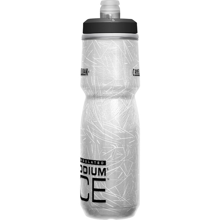 Camelbak Podium Ice спортивна пляшка для води, термоізольована, для бігу, велоспорту та туризму, чорна