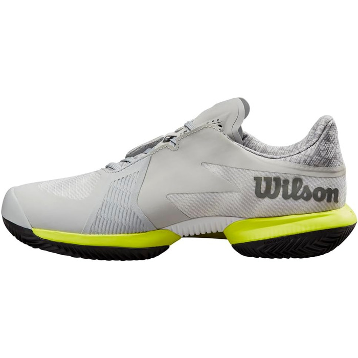 Тенісне взуття Wilson KAOS Swift 1.5 Clay для чоловіків, 43 1/3 EU, Pearl Blue/Black/Safety Yellow