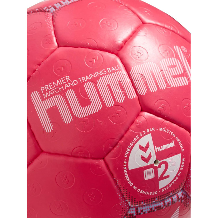 Гандбольний м'яч hummel Premier для дорослих, розмір 3, червоно-синьо-білий