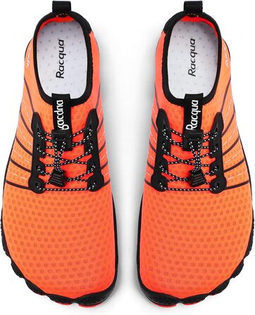 Чоловічі та жіночі водяні шльопанці з сітчастої тканини, barefoot, Wz112, помаранчевий колір