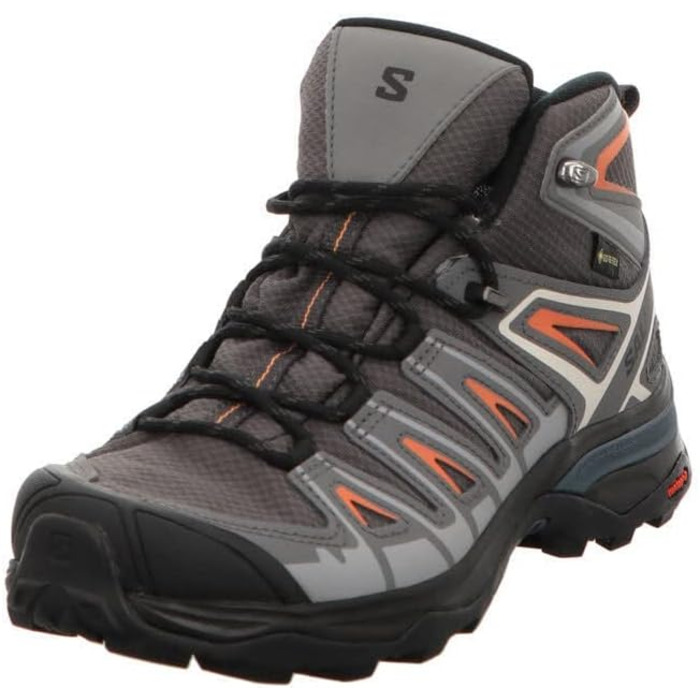 Туфлі для хайкінгу Salomon X Ultra Pioneer Mid Gore-Tex (39 1/3 EU, Magnet Quiet Shade Coral Gold)