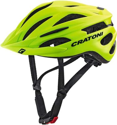 Велосипедний шолом Cratoni Pacer MTB, розмір L/XL (58-62 см), лайм матовий, 240 г + набір латок