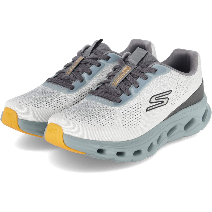 Чоловічі кросівки Skechers Go Walk Glide-Step 2.0 Vic - сірий текстиль
