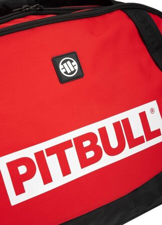 Спортивна сумка Pitbull West Coast для чоловіків і жінок, червона, дорожня сумка для спорту