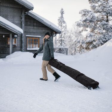 Чохол для сноуборда Thule RoundTrip 165 см, чорний, на колесах