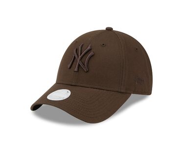 Кепка New Era New York Yankees MLB League Essential Tonal Walnut 9Forty Adjustable для жінок, колір: Walnut
