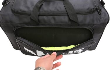 Спортивна сумка ARTFILIF з 3 відділеннями для подорожей та тренувань (білий/опільний сад)