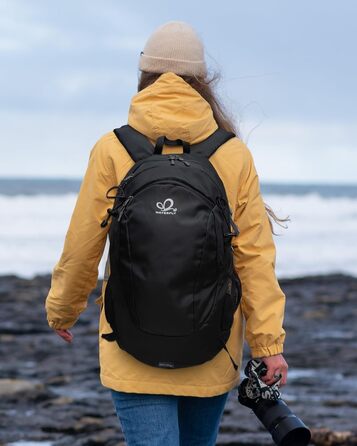 WATERFLY туристичний рюкзак 30 л, водонепроникний рюкзак для походів, трекінгу, подорожей, для чоловіків і жінок