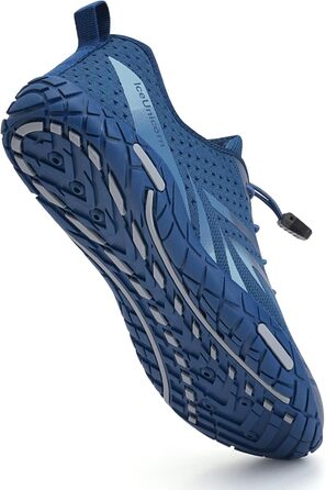 Шкарпетки для плавання IceUnicorn: шкарпетки для басейну, аквашузи, шкарпетки для серфінгу, швидковисихаючі, для жінок та чоловіків, білі, помаранчеві (39 EU, темно-синій)