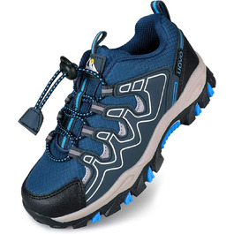 Дитячі трекінгові кросівки UOVO для активного відпочинку та спорту, блакитні, розмір 36
