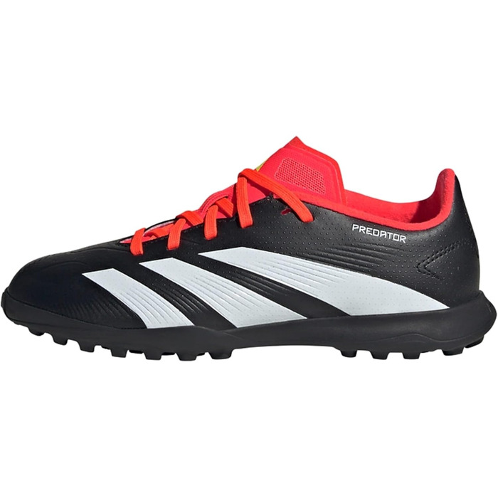 Кросівки для футболу Adidas Predator 24 League Turf, 38 2/3 EU, Core Black/Cloud White/Solar Red